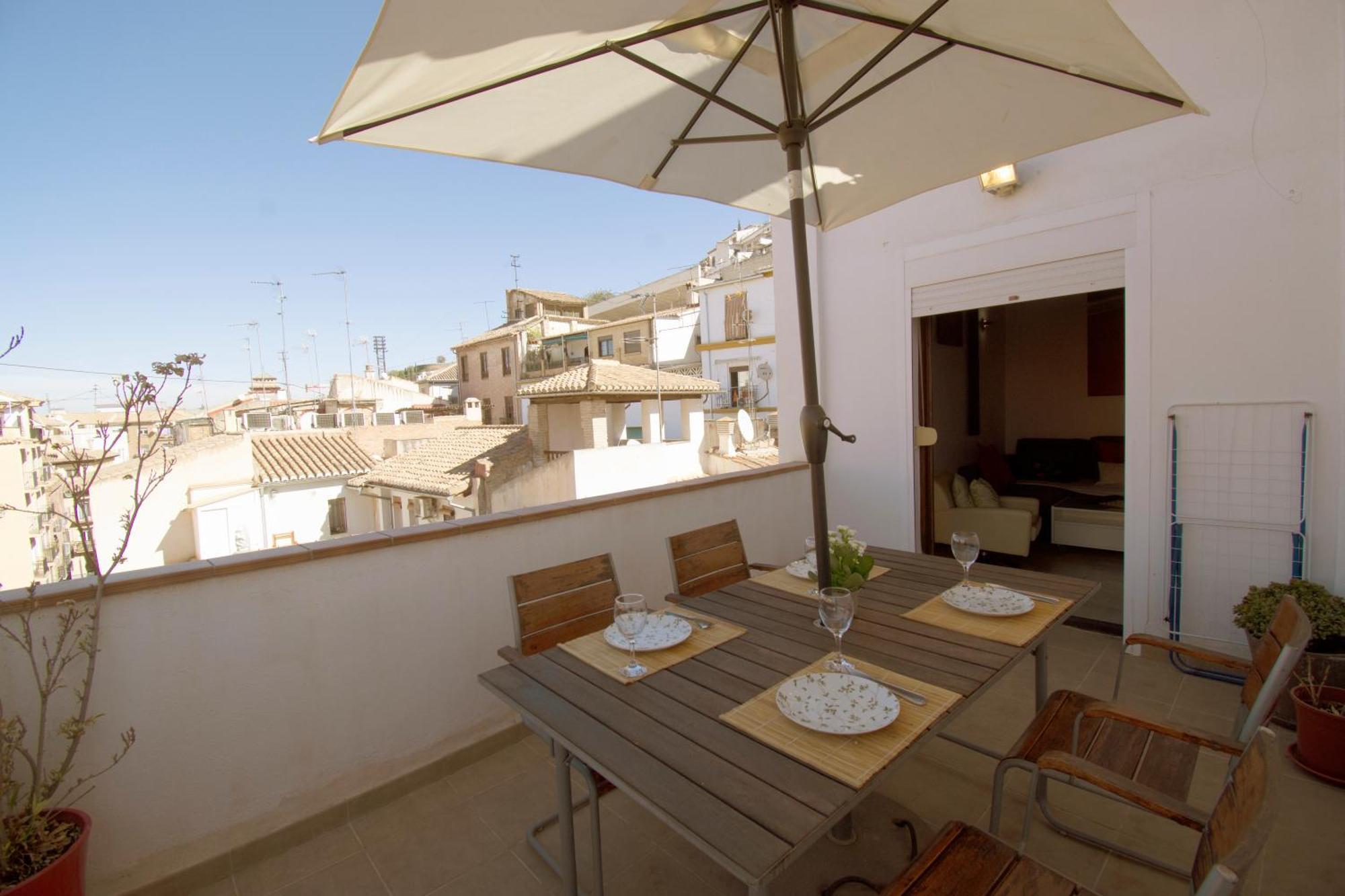 Atico Elvira Apartment Granada Bagian luar foto